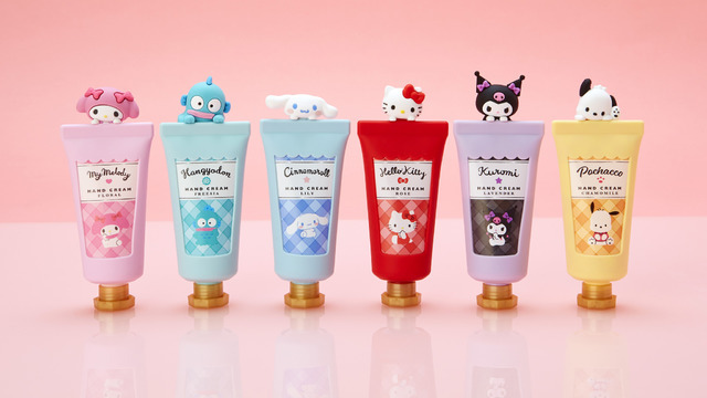 「ハンドクリーム（全6種）」各770円（税込）（C）’21 SANRIO 著作（株）サンリオ