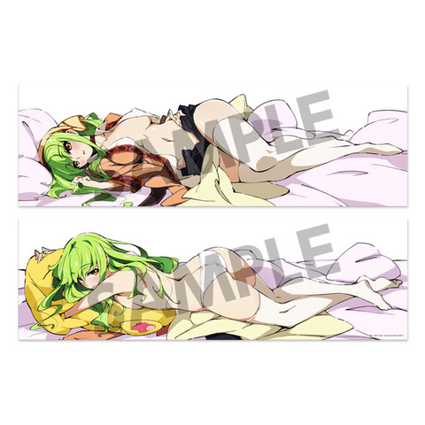 「コードギアス 復活のルルーシュ 添い寝抱き枕カバー　C.C.」13,200円（税込）（C）SUNRISE／PROJECT L-GEASS　Character Design（C）2006-2018 CLAMP・ST