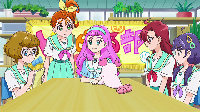 『トロピカル～ジュ！プリキュア』第41話「会議だよ！ トロピカる部、集合～！」先行カット（C）ABC-A・東映アニメーション