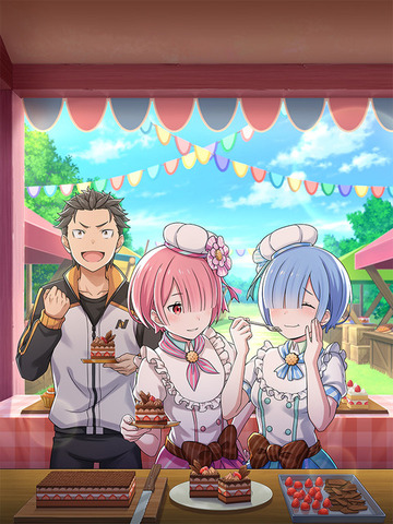 『Re:ゼロから始める異世界生活 Lost in Memories』ストーリーイベント「リゼロス・ショコラパラダイス！」（C）長月達平・株式会社KADOKAWA刊／Re:ゼロから始める異世界生活2製作委員会（C）SEGA