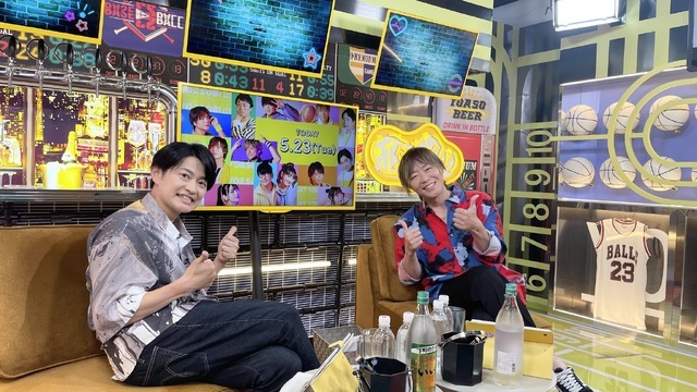 『声優と夜あそび 火【谷山紀章×下野紘】#6』(C)AbemaTV,Inc.