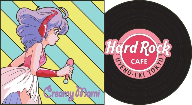 「ハードロックカフェ」×アニメ『魔法の天使クリィミーマミ』コラボレーション第2弾 「Creamy Mami」×HRC Pins 上野駅東京店（C）ぴえろ