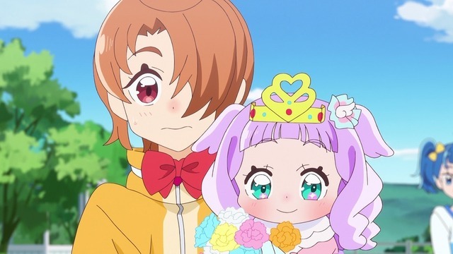 『ひろがるスカイ！プリキュア』第40話「なかよち♡ エルちゃん結婚式☆」先行場面カット（C）ABC-A・東映アニメーション