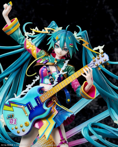 「初音ミク JAPAN TOUR 2023 ～THUNDERBOLT～ 1/7スケールフィギュア」49,830円（税込）Art by 秋赤音（C）Crypton Future Media, INC. www.piapro.net