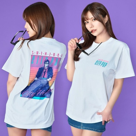 CITY POP Tシャツ（C）北条司／コアミックス 1985, 版権許諾証AG-301