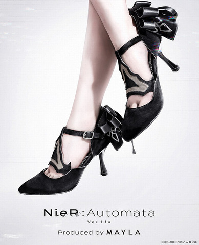 NieR:Automata Ver1.1a ICONIQUE SHOES OBJET PUMPS　- ニーア オートマタ Ver1.1a アイコニック シューズオブジェ パンプス -