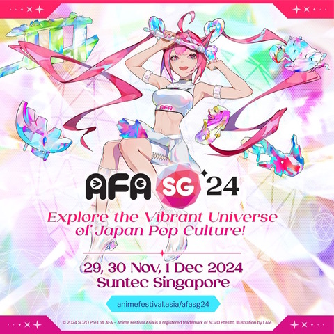 「Anime Festival Asia Singapore 2024」（C）2024 SOZO Pte Ltd. （C）Anime Festival Asia