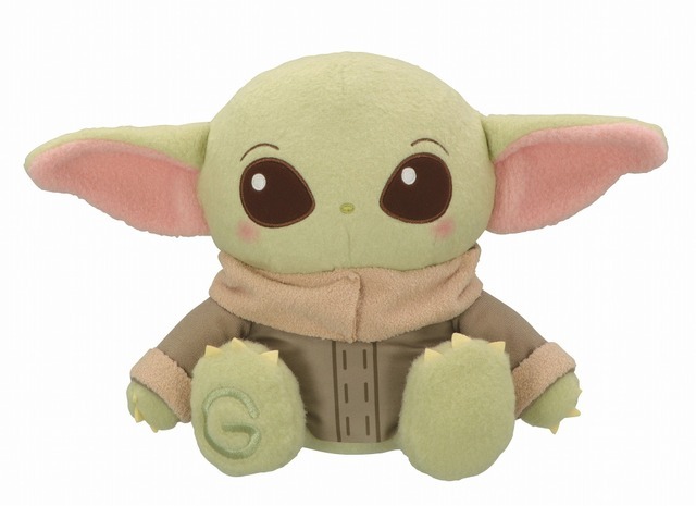 「Grogu Cutest In The Galaxy」スター・ウォーズ ミルキーボアBIGぬいぐるみ～グローグー～（ノーマル） 3,960円（C）& TM Lucasfilm Ltd.