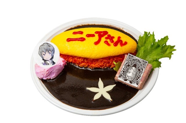 「NieR」シリーズ SQAURE ENIX CAFE コラボ「エミールの愛情たっぷりオムライス～仲間たちと共に…～」1,760円（C）SQUARE ENIX