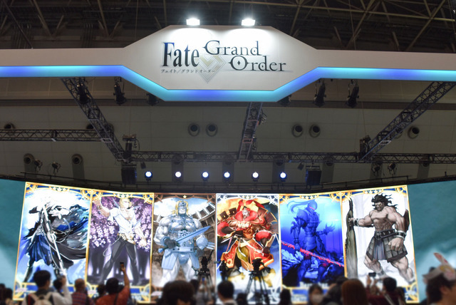 『Fate/Grand Order』ブース内の様子