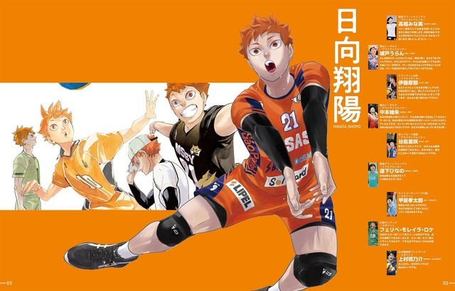 SVリーガー54人が選ぶ『ハイキュー!!』 好きなキャラクタービジュアルブック（C）古舘春一／集英社