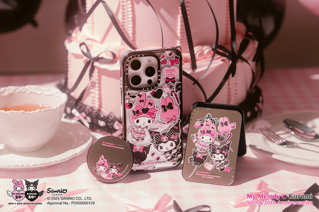 サンリオのマイメロディ50周年とクロミ20周年を祝う「マイメロディ＆クロミ アニバーサリー | CASETiFY」コレクションが登場（C）2024 SANRIO CO., LTD. APPROVAL NO.: P2505000129