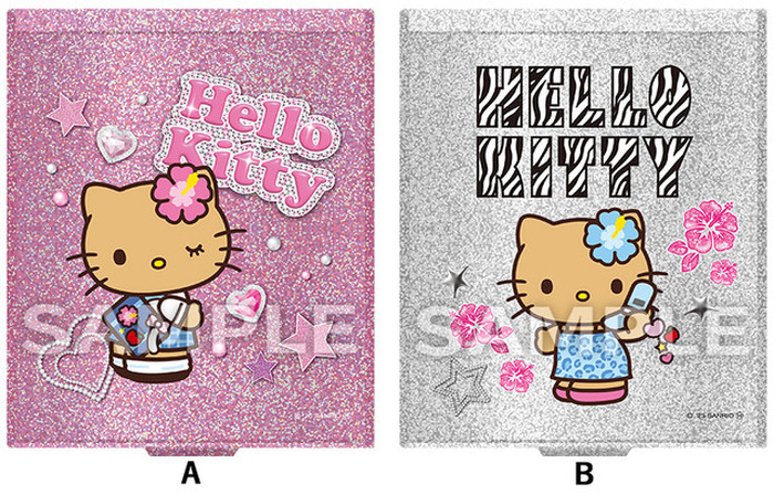 ローソン限定　日焼けキティ　ミラー　ルーズソックス　シュシュ　セット サンリオ」ハローキティが日焼けしちゃった!? シュシュ、ルーズ