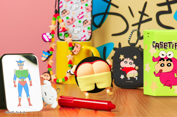 クレヨンしんちゃん CASETiFY スマホグリップ クレヨンしんちゃん」シロ、ぶりぶりざえもん、ワニ山さん…遊び心全開