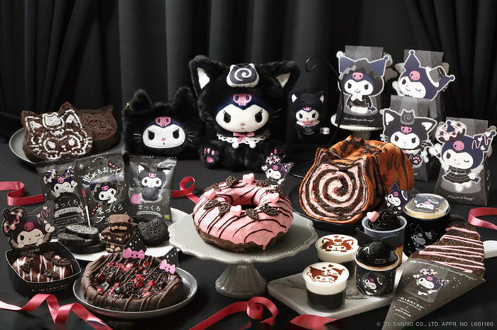 クロミの“おいしい魔法”で「ねこねこ食パン」や「パステル」の商品が