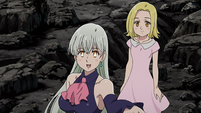 メリオダスの力で強化された死霊たちに苦戦を強いられて Tvアニメ 七つの大罪 神々の逆鱗 第11話のあらすじ 先行カットが到着 11枚目の写真 画像 超 アニメディア