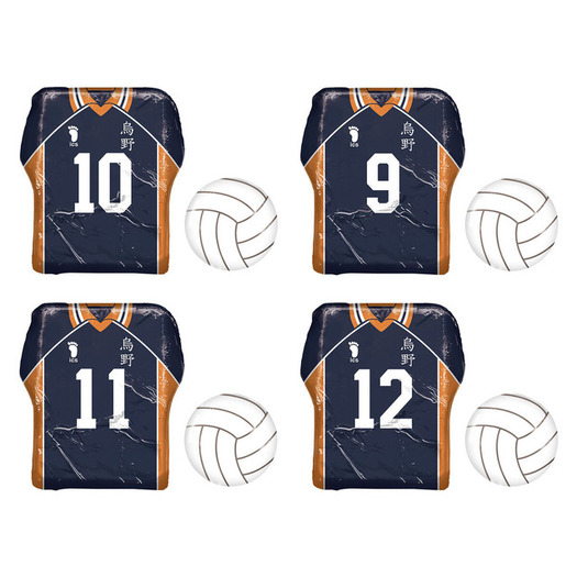 ハイキュー!!」鳥野高校ウェア＆バレーボールのアルミ巻きチョコが登場