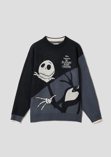 :D様ナイトメアビフォアクリスマス　ジャック　サリー　スウェット D様ナイトメアビフォアクリスマス ジャック サリー スウェット