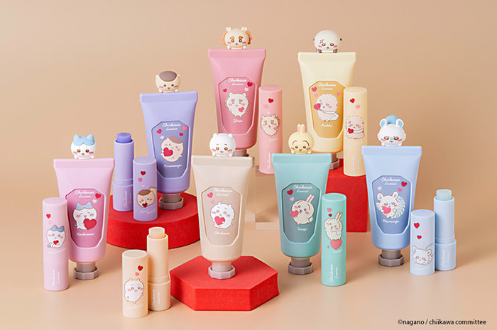 Lovisia ハンドクリーム 30g ちいかわ＆ハチワレ＆うさぎ キンモクセイ ちいかわ」ハチワレ、うさぎらがハンドクリーム＆リップに！“こんなん