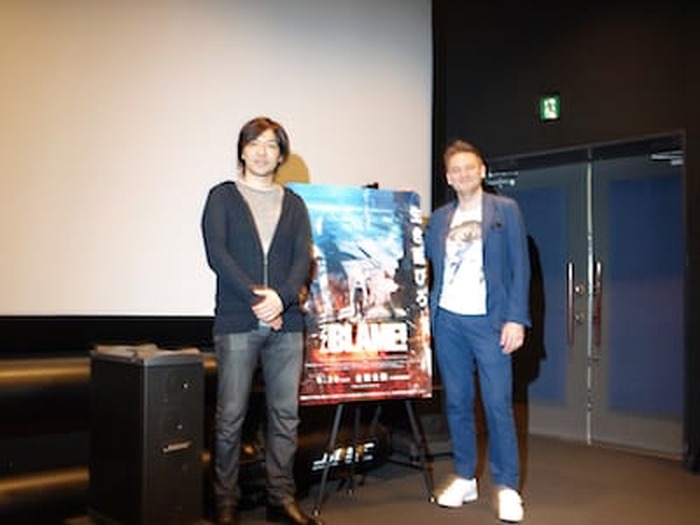 アニメビジネス最前線をトーク ポリゴン ピクチュアズ 守屋氏 とnetflixライハン氏による Blame 劇場 Netflix トークイベント開催 超 アニメディア