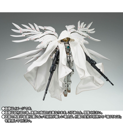 GUNDAM FIX FIGURATION L COMPOSITE ウイングガンダムゼロ クロークドカスタム ウイングガンダムゼロ クロークドカスタム」フィギュア化！マントを