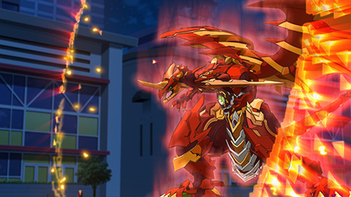 ベントンの行動を怪しいと思い始めたオーサムワンは……TVアニメ『爆丸 