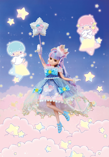 リカちゃん」×キキ&ララの“ゆめかわいい”世界観がキュート♪ リトル