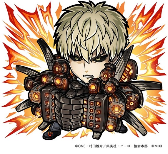 ワンパンマン」サイタマやジェノス、戦慄のタツマキがコラボ召喚に初