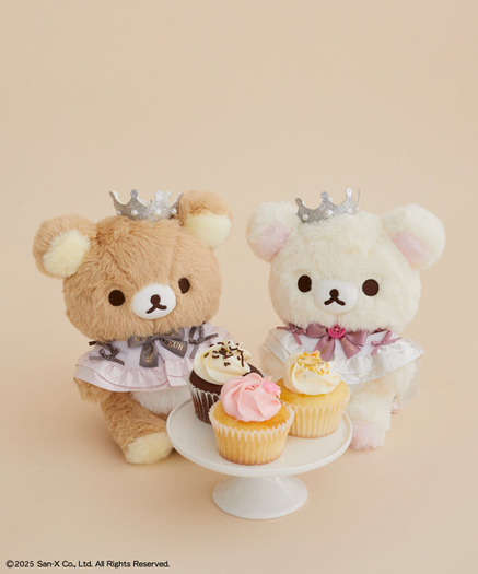 ○リラックマ　ケーキ　ぬいぐるみ リラックマ」×「Maison de FLEUR」カップケーキをテーマにしたアイテム