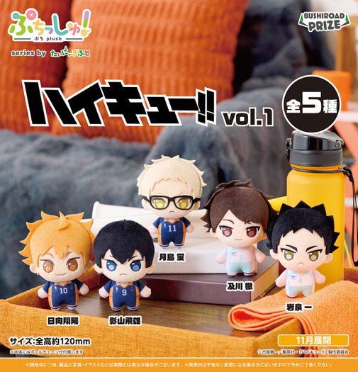 ハイキュー!!  影山 日向 ぬいぐるみ まとめ ハイキュー!!」日向や影山が“ぷち”サイズのぬいぐるみに！いつでも