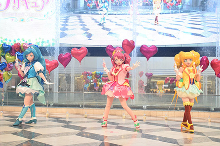 手と手でキュン ヒーリングっどプリキュア おひろめショー が池袋で開催 プリキュアはいつもみんなと一緒にいるよ レポート 3枚目の写真 画像 超 アニメディア