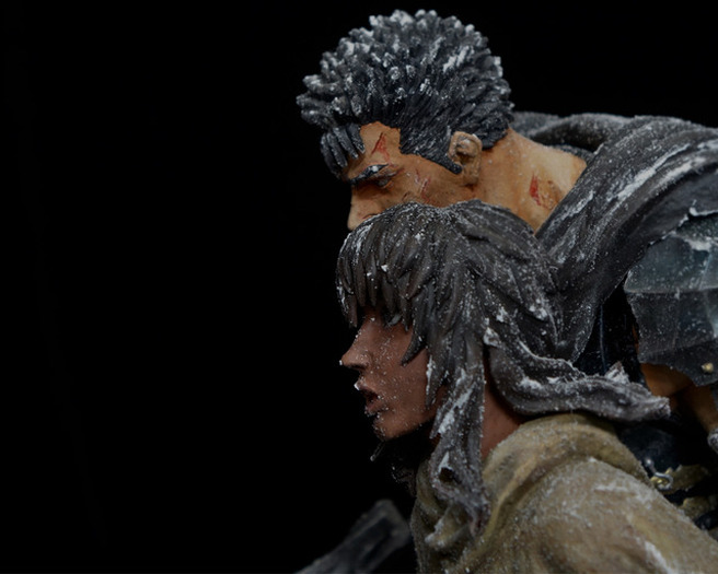 ベルセルク スタチュー 40万円超！「ベルセルク」ガッツとキャスカの過酷な旅路を表現…深まる