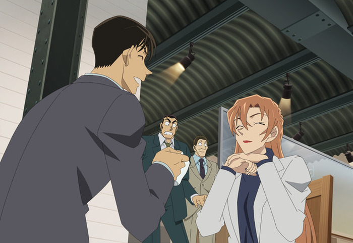 名探偵コナン」高木刑事と萩原千速がカップルに!? パンケーキデートの