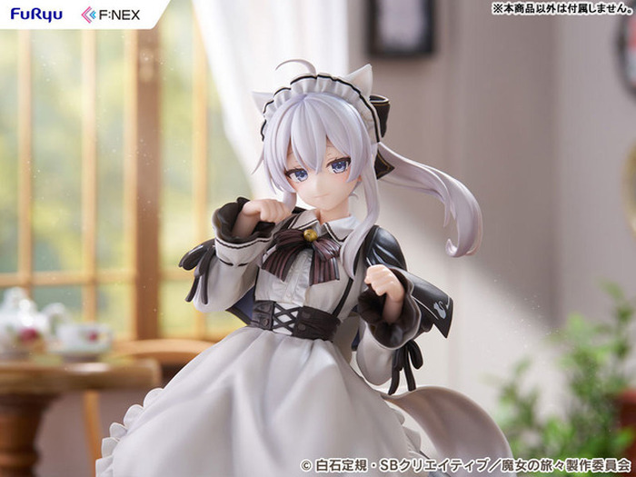 猫耳メイドの銀髪美少女は誰でしょう？「そう、私です」―「魔女の旅々