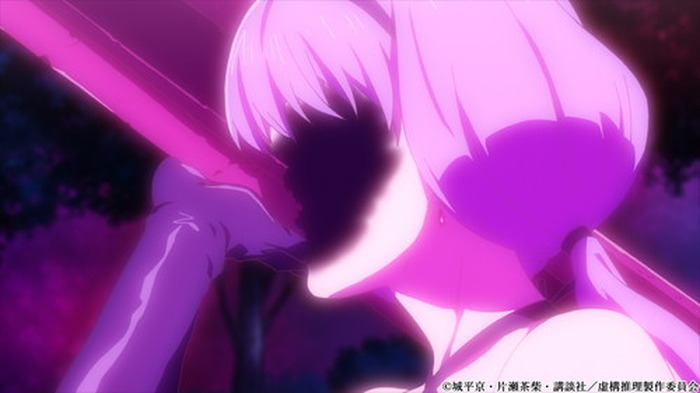 鋼人七瀬は本当にいるのか 琴子は自身の推理を掲示板に書き込んでいく Tvアニメ 虚構推理 第9話あらすじを紹介 7枚目の写真 画像 超 アニメ ディア