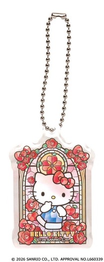 ハローキティ、マイメロ、ポチャッコたちが“ステンドグラス風”アクリル