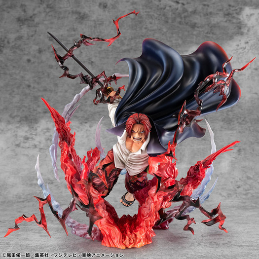 ワンピース」赤髪のシャンクス、“神避”!!! 決定版フィギュアがプレバン