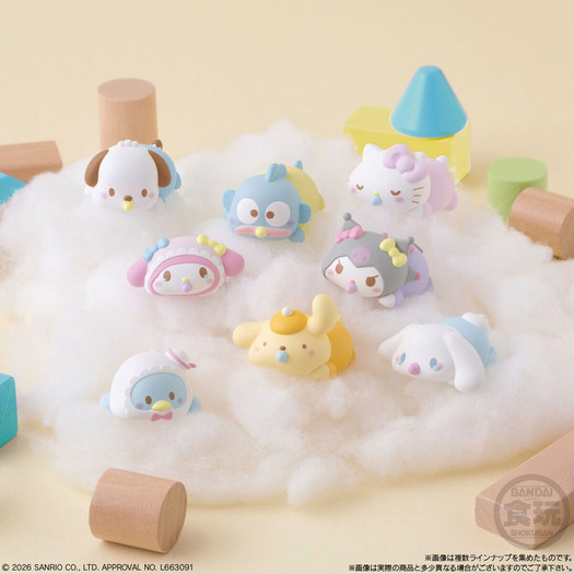 サンリオ」キティやポムポムプリン、シナモンたちがベビーverで