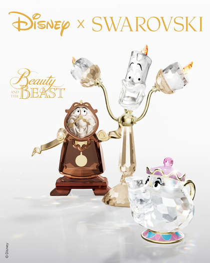 400万円超えの輝き…！「美女と野獣」×スワロフスキーから新作オブジェ