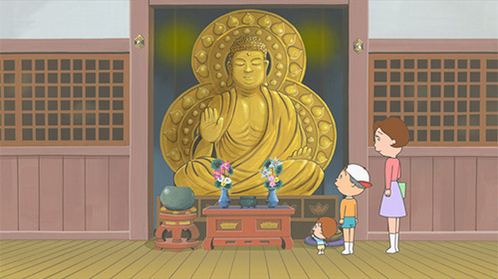 イクラちゃんが仏像見たさに寺へ行きたがるようになり――TVアニメ