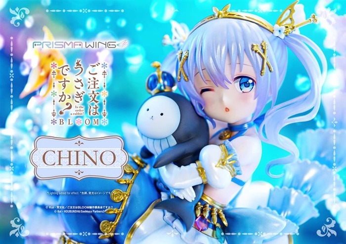 人魚姫のチノがティッピーとウインク♪ 「ごちうさ」チノの1/7スケール