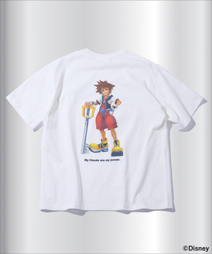 キングダム ハーツ」ソラ、ロクサスがグラフィックTシャツに！ 物語を