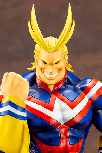 僕のヒーローアカデミア」オールマイトがスケールフィギュアになって