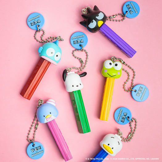 ポップなカラーが超可愛い！「はぴだんぶい」とPEZがコラボ！ボール