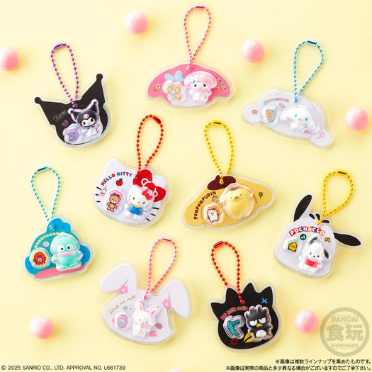 サンリオ　パッケージチャーム　40個 サンリオキャラのパケチャームが激可愛い♪コンプしたくなる