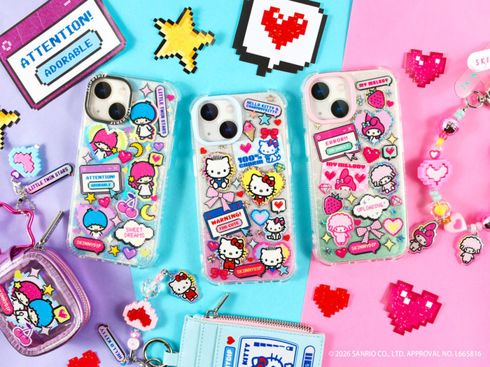 サンリオ」ドット絵との組み合わせがキュート♪ゲームチックなグッズが