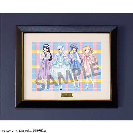 サマポケ」しろは、蒼、鴎、紬が“ゆめかわ”なワンピース姿に！新規描き