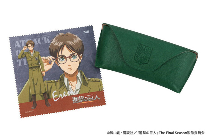 進撃の巨人」エレン、リヴァイ、ジャン、ハンジをイメージ！「Zoff」初