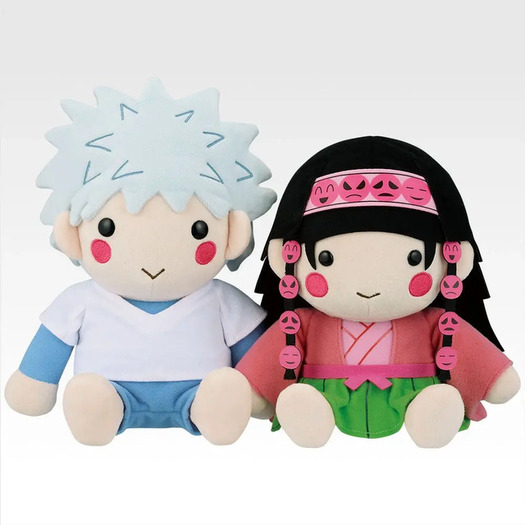HUNTER × HUNTER 一番くじ 4点 キルア＆アルカ ミニマスコット HUNTER×HUNTER」キルアたち、ゾルディック家が“一番くじ”で立体化