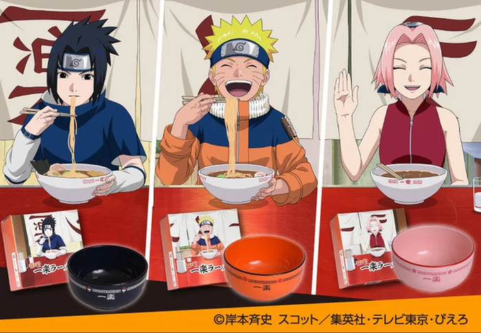 NARUTO ナルト　サスケ　サクラ　サンリオ　まとめ売り NARUTO-ナルト-」“一楽”ラーメンが商品化！ナルト・サスケ・サクラを